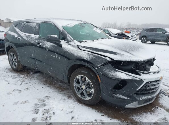 3GNKBCR43SS201890 2025 CHEVROLET BLAZER Черный Передняя правая четверть