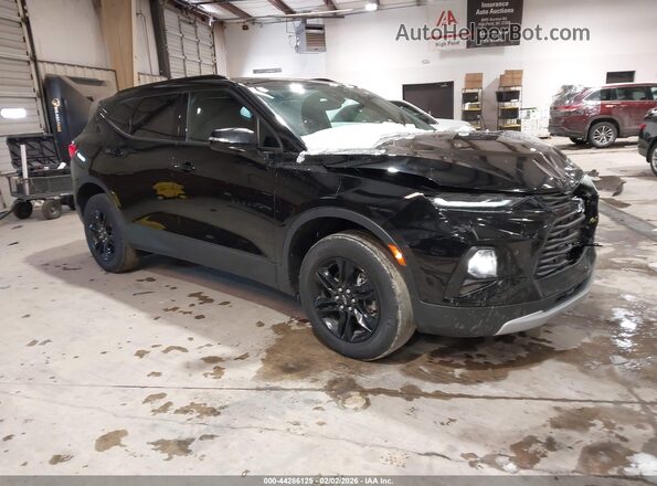 3GNKBCR4XNS182579 2022 CHEVROLET BLAZER Черный Передняя правая четверть