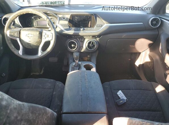 3GNKBCRS1MS529486 2021 CHEVROLET BLAZER Charcoal Vista del salpicadero