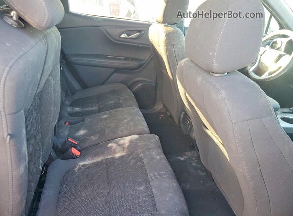 3GNKBCRS1MS529486 2021 CHEVROLET BLAZER Charcoal Vista de los asientos traseros