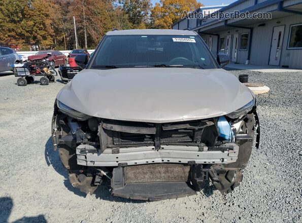 3GNKBCRS3MS528839 2021 CHEVROLET BLAZER Gray Widok z przodu