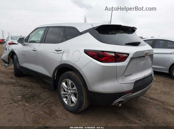 3GNKBCRS4LS640029 2020 CHEVROLET BLAZER Silver Trasero izquierdo
