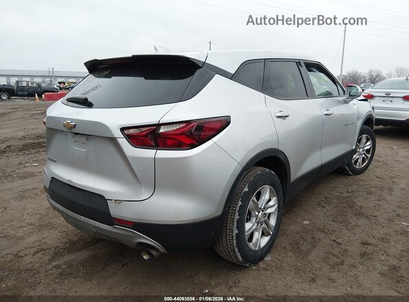 3GNKBCRS4LS640029 2020 CHEVROLET BLAZER Silver Trasero derecho