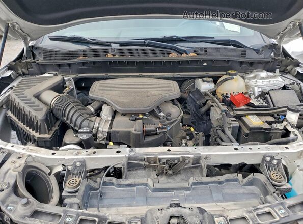 3GNKBCRS4MS552762 2021 CHEVROLET BLAZER Серебряный Вид подкапотного пространства
