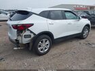 2019 Chevrolet Blazer   Белый vin: 3GNKBCRS8KS696845