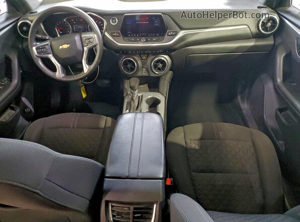 3GNKBCRS8MS519179 2021 CHEVROLET BLAZER Черный Вид панели приборов