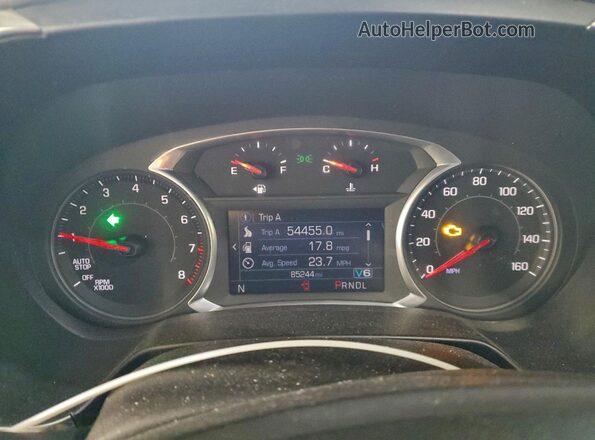 3GNKBCRS8MS519179 2021 CHEVROLET BLAZER Черный Вид щитка приборов