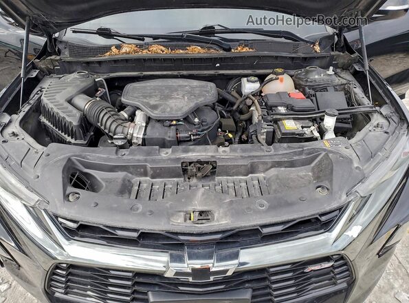 3GNKBERS2MS564470 2021 CHEVROLET BLAZER Черный Вид задней части салона