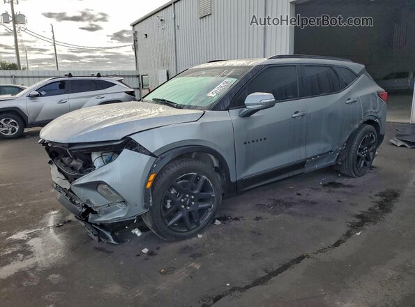 3GNKBERS2SS114279 2025 CHEVROLET BLAZER Серый Передняя левая четверть