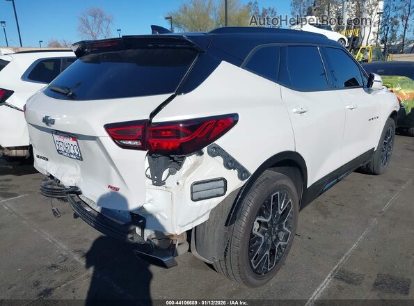 3GNKBERS5PS108774 2023 CHEVROLET BLAZER Белый Задняя правая четверть