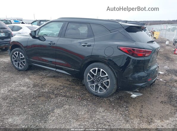 3GNKBERSXSS144873 2025 CHEVROLET BLAZER Черный Задняя левая четверть