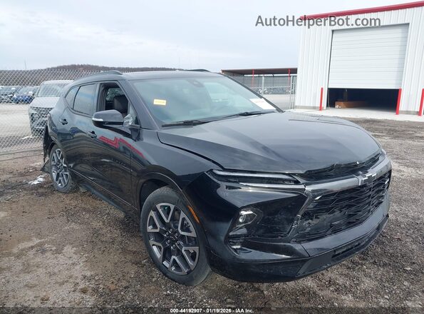 3GNKBERSXSS144873 2025 CHEVROLET BLAZER Черный Вид щитка приборов