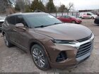 2019 Chevrolet Blazer Premier Brown vin: 3GNKBFRSXKS559505