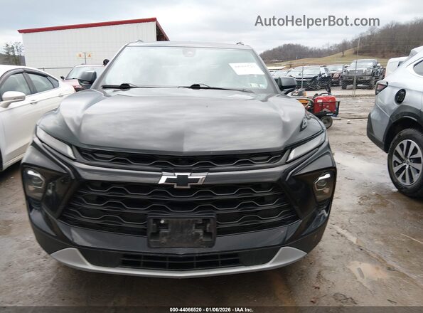 3GNKBHR42PS222802 2023 CHEVROLET BLAZER Black Widok zestawu wskaźników