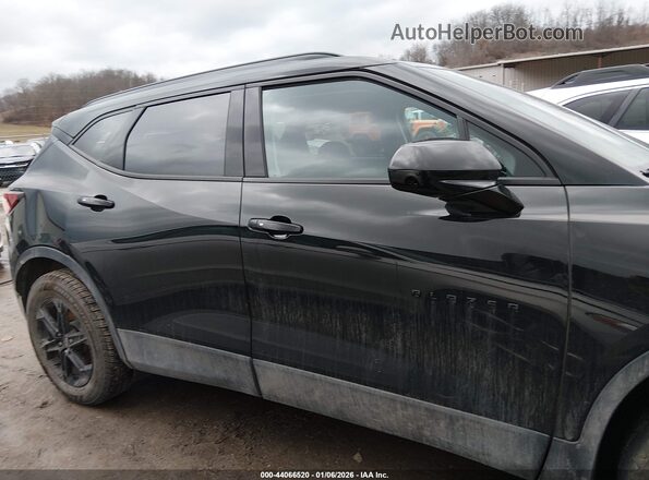 3GNKBHR42PS222802 2023 CHEVROLET BLAZER Black Widok wnętrza z tyłu