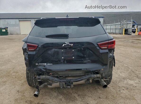 3GNKBHR48PS227096 2023 CHEVROLET BLAZER Черный Вид сзади