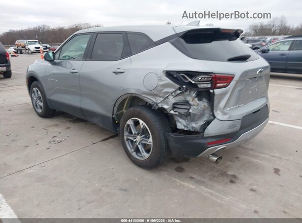 3GNKBHR4XPS179505 2023 CHEVROLET BLAZER Синий Задняя левая четверть