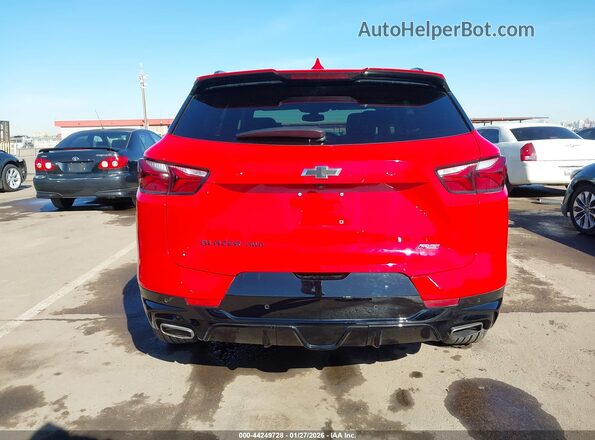 3GNKBJRS6KS689820 2019 CHEVROLET BLAZER Красный 