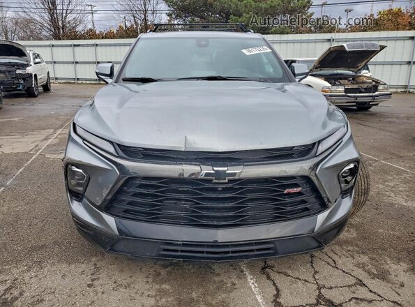 3GNKBKRS0PS219683 2023 CHEVROLET BLAZER Серебряный Вид спереди
