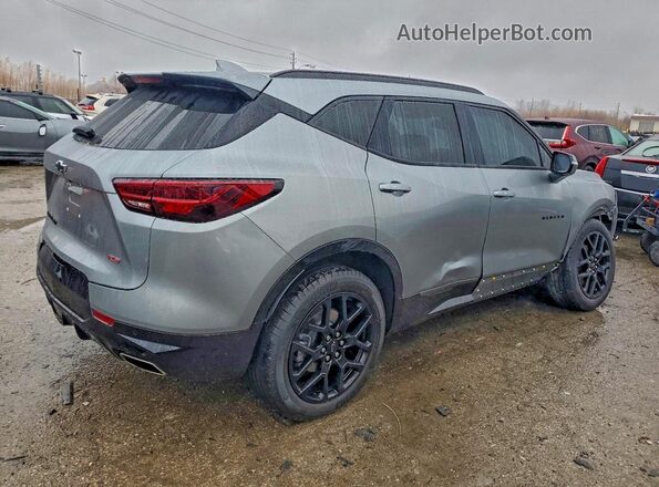 3GNKBKRS1PS213908 2023 CHEVROLET BLAZER Серебряный Задняя правая четверть