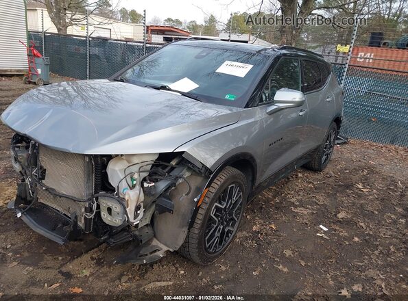 3GNKBKRS6PS178914 2023 CHEVROLET BLAZER Серый Передняя левая четверть