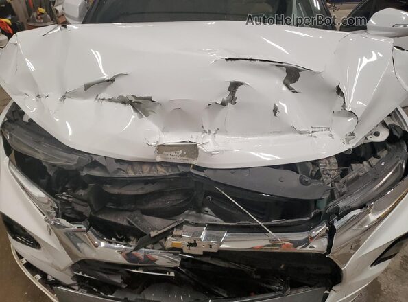 3GNKBKRS9KS597316 2019 CHEVROLET BLAZER Белый Вид подкапотного пространства