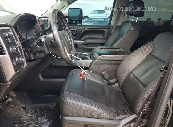3GTU2NEC3GG323508 2016 GMC SIERRA Black Вид салону спереду