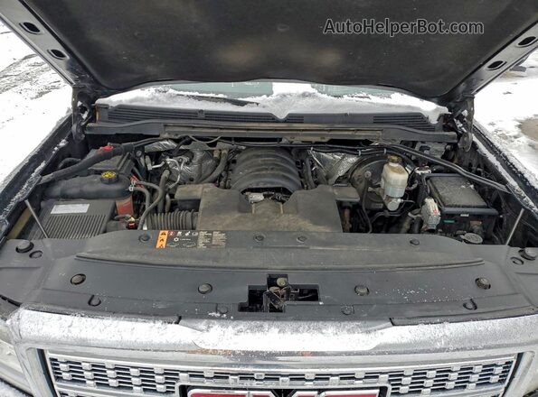 3GTU2PEJ5HG240965 2017 GMC SIERRA Черный Вид задней части салона
