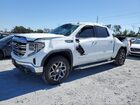 2022 Gmc Sierra K1500 Slt White vin: 3GTUUDET9NG522659