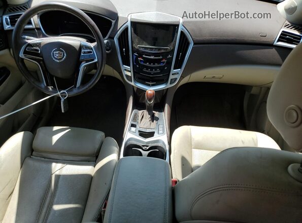 3GYFNBE37GS587479 2016 CADILLAC SRX Черный Вид панели приборов