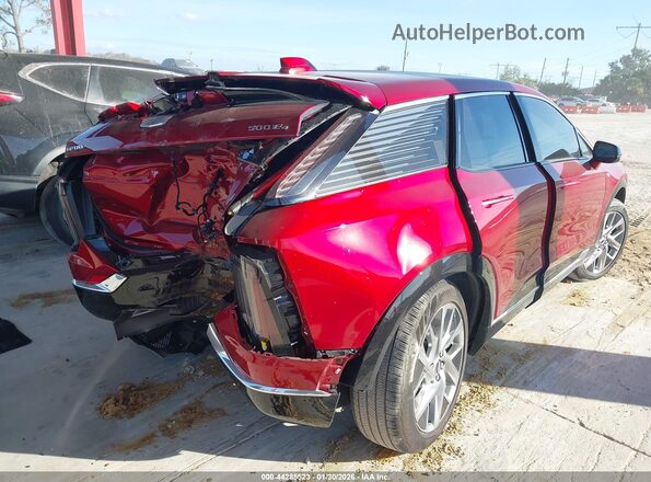 3GYK3DMR9SS190998 2025 CADILLAC OPTIQ Красный Задняя правая четверть