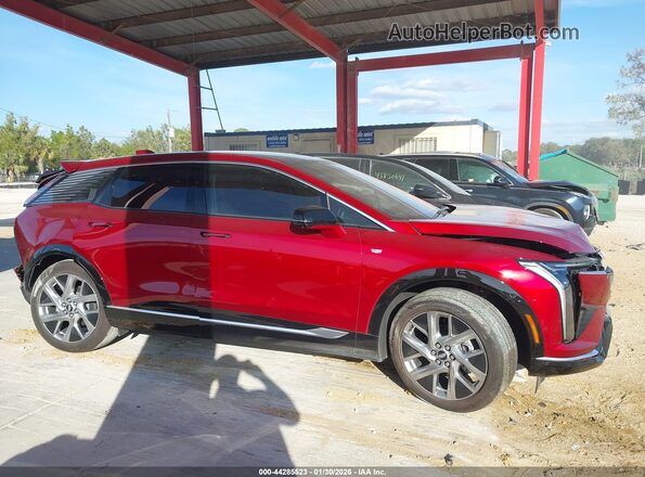 3GYK3DMR9SS190998 2025 CADILLAC OPTIQ Красный Панорамный вид салона 360°