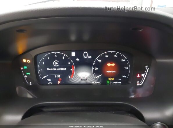 3HDSA1H37SM704527 2025 ACURA ADX Gray Vista de los asientos traseros