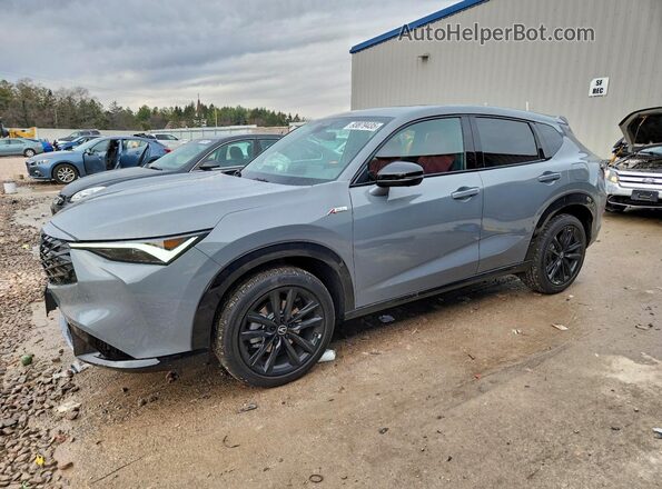 3HDSA2H70SM710629 2025 ACURA ADX Серый Передняя левая четверть