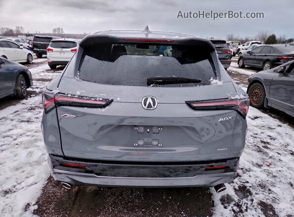 3HDSA2H7XSM100978 2025 ACURA ADX Серый Вид сзади
