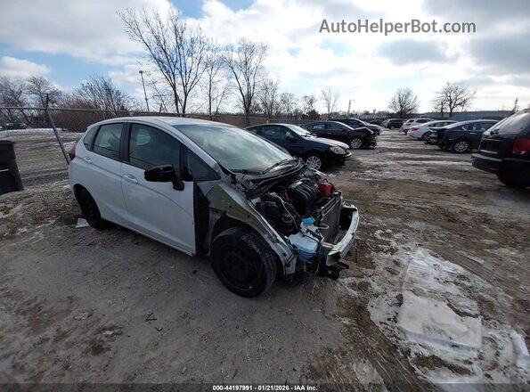 3HGGK5H41KM724584 2019 HONDA FIT Белый Передняя правая четверть