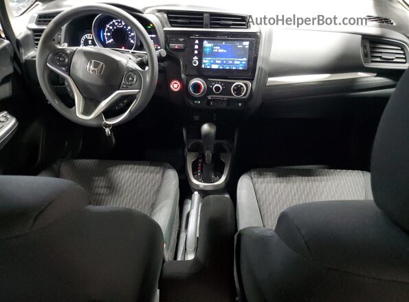 3HGGK5H87JM732058 2018 HONDA FIT Черный Вид панели приборов