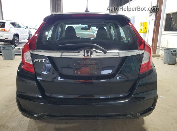 3HGGK5H87JM732058 2018 HONDA FIT Черный Вид сзади