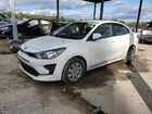 2021 Kia Rio Lx White vin: 3KPA24AD0ME366562