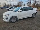 2022 Kia Rio Lx White vin: 3KPA24AD2NE489488