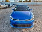 2022 Kia Rio Lx Синий vin: 3KPA24AD2NE504376