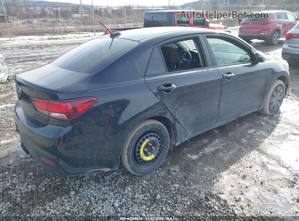 3KPA24AD4LE335541 2020 KIA RIO Черный Задняя правая четверть