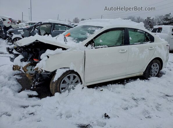 3KPA24AD4ME382134 2021 KIA RIO Белый Передняя левая четверть