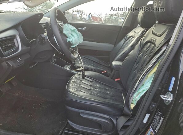 3KPA24AD5LE358763 2020 KIA RIO Black Widok wnętrza z przodu