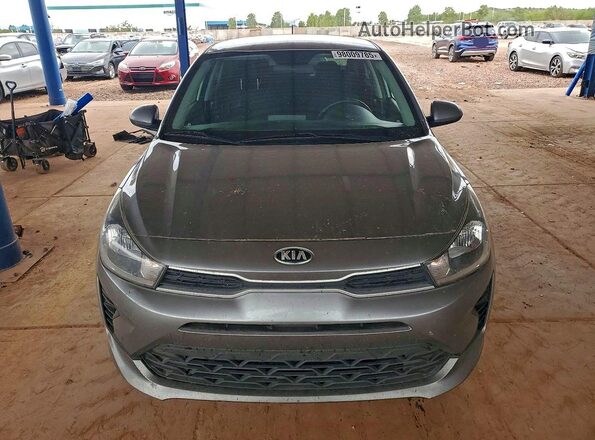 3KPA24AD5ME379677 2021 KIA RIO Серый Вид спереди