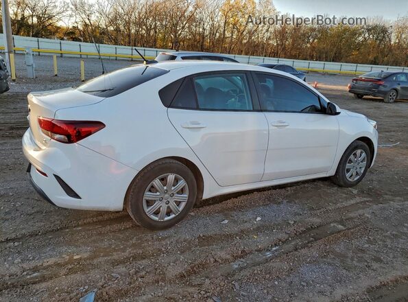 3KPA24AD5ME422818 2021 KIA RIO Белый Задняя правая четверть