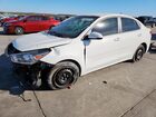 2022 Kia Rio Lx White vin: 3KPA24AD5NE503500