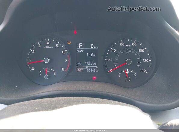 3KPA24AD6PE590407 2023 KIA RIO Серебряный Вид задних сидений
