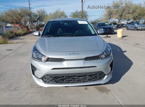 3KPA24AD6PE610672 2023 KIA RIO Серебряный Вид щитка приборов