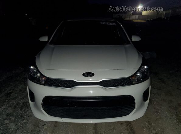 3KPA24AD7LE283564 2020 KIA RIO White Widok z przodu